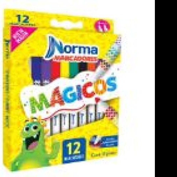MARCADORES MAGICOS NORMA 546249 BLISTER C12 PZAS
